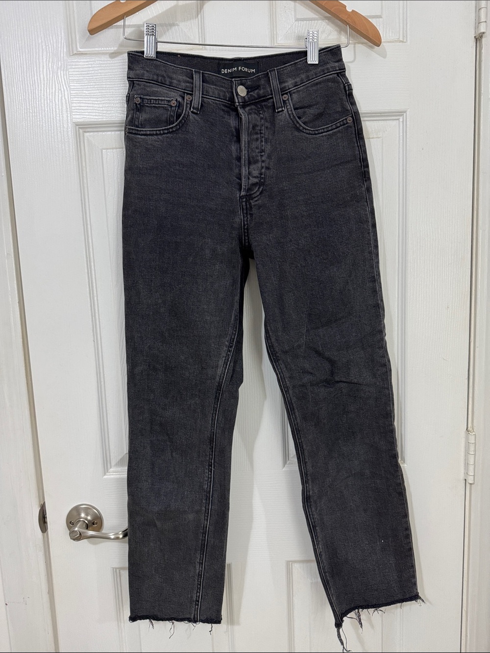 Denim Forum Arlo High Rise Straight